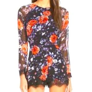 Love Sadie | Women's floral romper jumpsuit